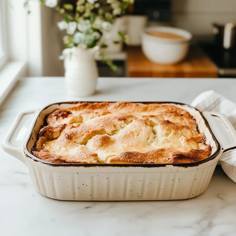 Understanding the Dump Method in Cake Making: The Simple Secret to Delicious Desserts 4 Freshly baked dump method cake with golden crust