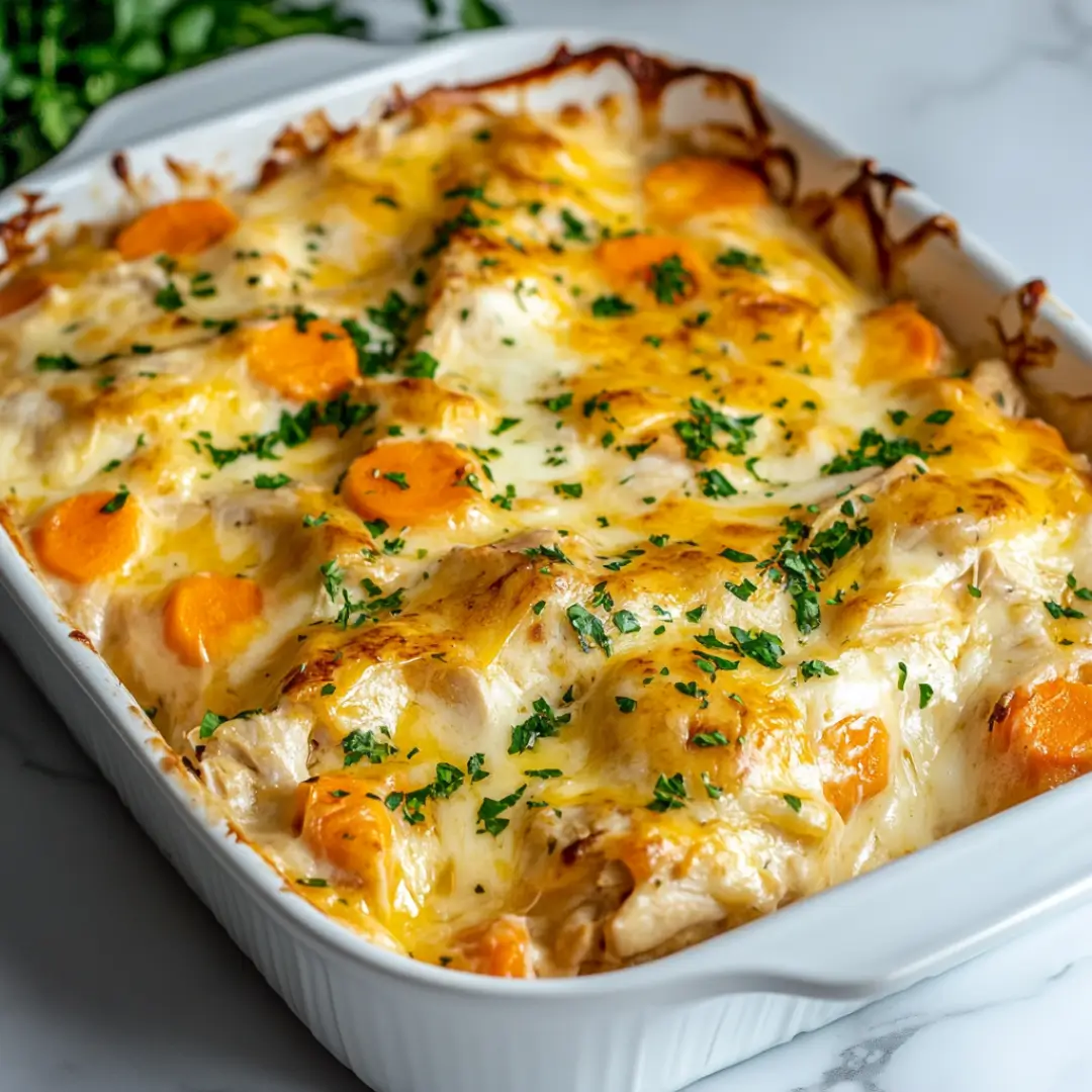 Put Raw Chicken in a Casserole