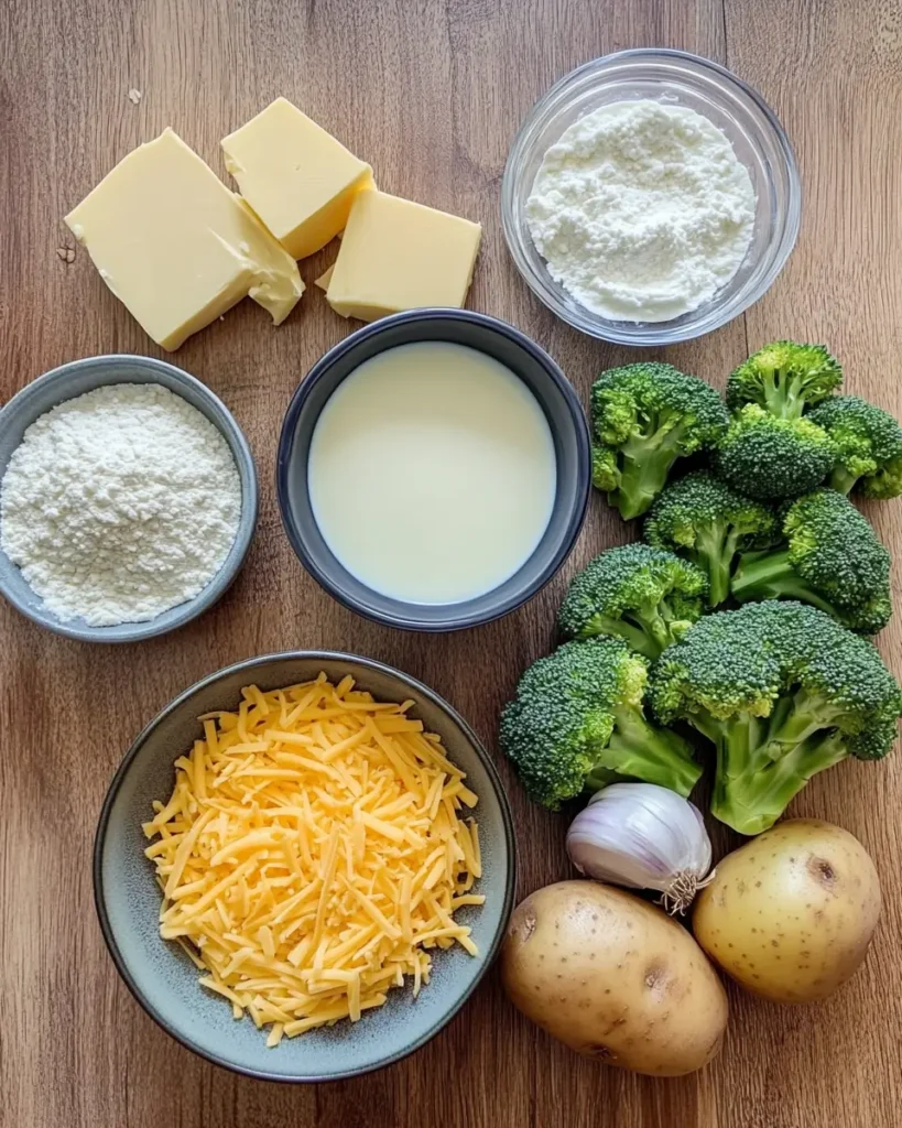 What Can I Use to Thicken Broccoli Cheddar Soup? 1 Making a roux for broccoli cheddar soup in saucepan