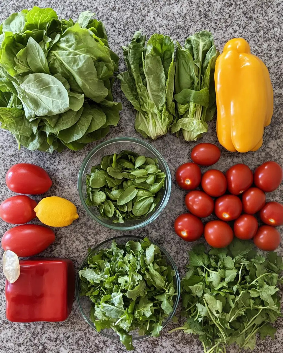 15-Minute Salad Recipes for a Quick and Delicious Meal 4 Ingredients for 15-Minute Salad Recipes for a Quick and Delicious Meal
