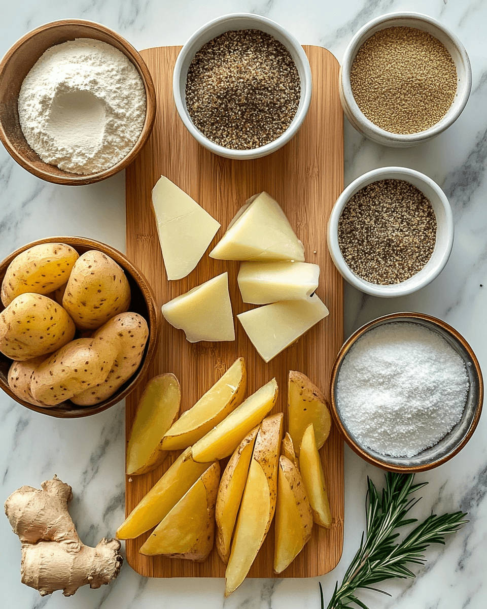 Crispy Potato Finger Sticks: The Perfect Snack for Every Craving 1 Ingredients for Crispy Potato Finger Sticks: The Perfect Snack for Every Craving