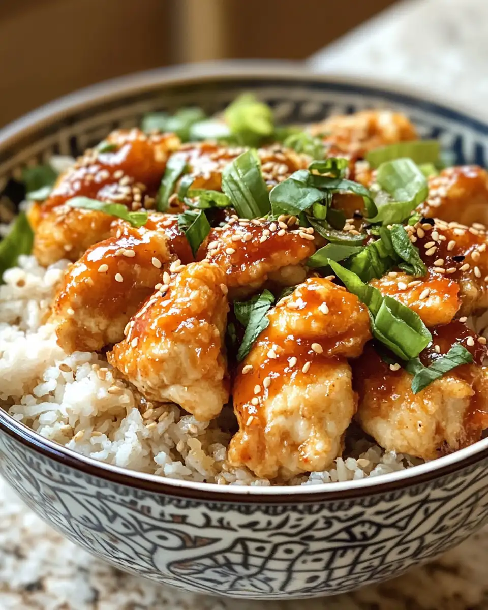 Bang Bang Chicken Bowl: A Flavor Explosion in Every Bite 6 Final dish - Bang Bang Chicken Bowl: A Flavor Explosion in Every Bite