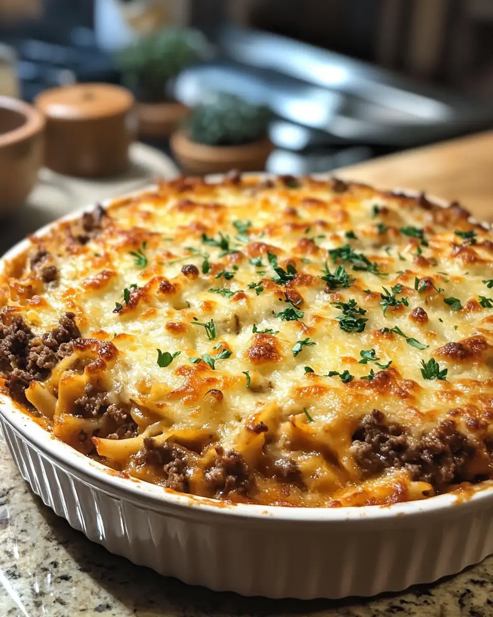 Hearty and Delicious: Uncover the Comfort of Beef Lombardi Casserole 6 Final dish - Hearty and Delicious: Uncover the Comfort of Beef Lombardi Casserole