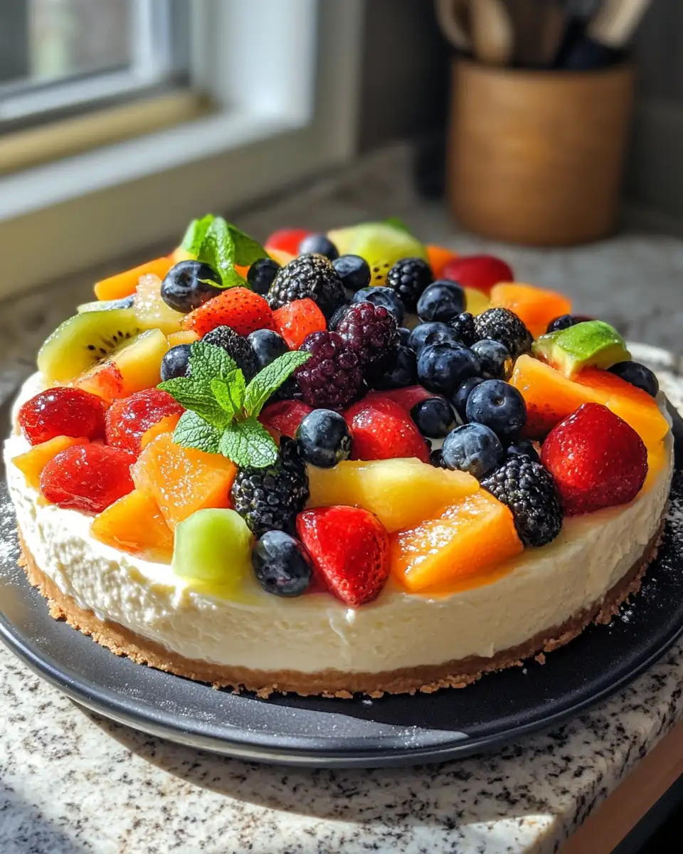 Dreamy Cheesecake Fruit Salad: A Dessert Lover's Paradise 6 Final dish - Dreamy Cheesecake Fruit Salad: A Dessert Lover's Paradise