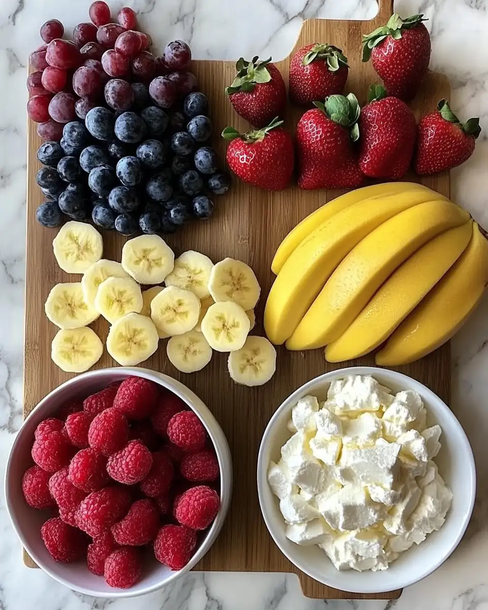 Dreamy Cheesecake Fruit Salad: A Dessert Lover's Paradise 4 Ingredients for Dreamy Cheesecake Fruit Salad: A Dessert Lover's Paradise