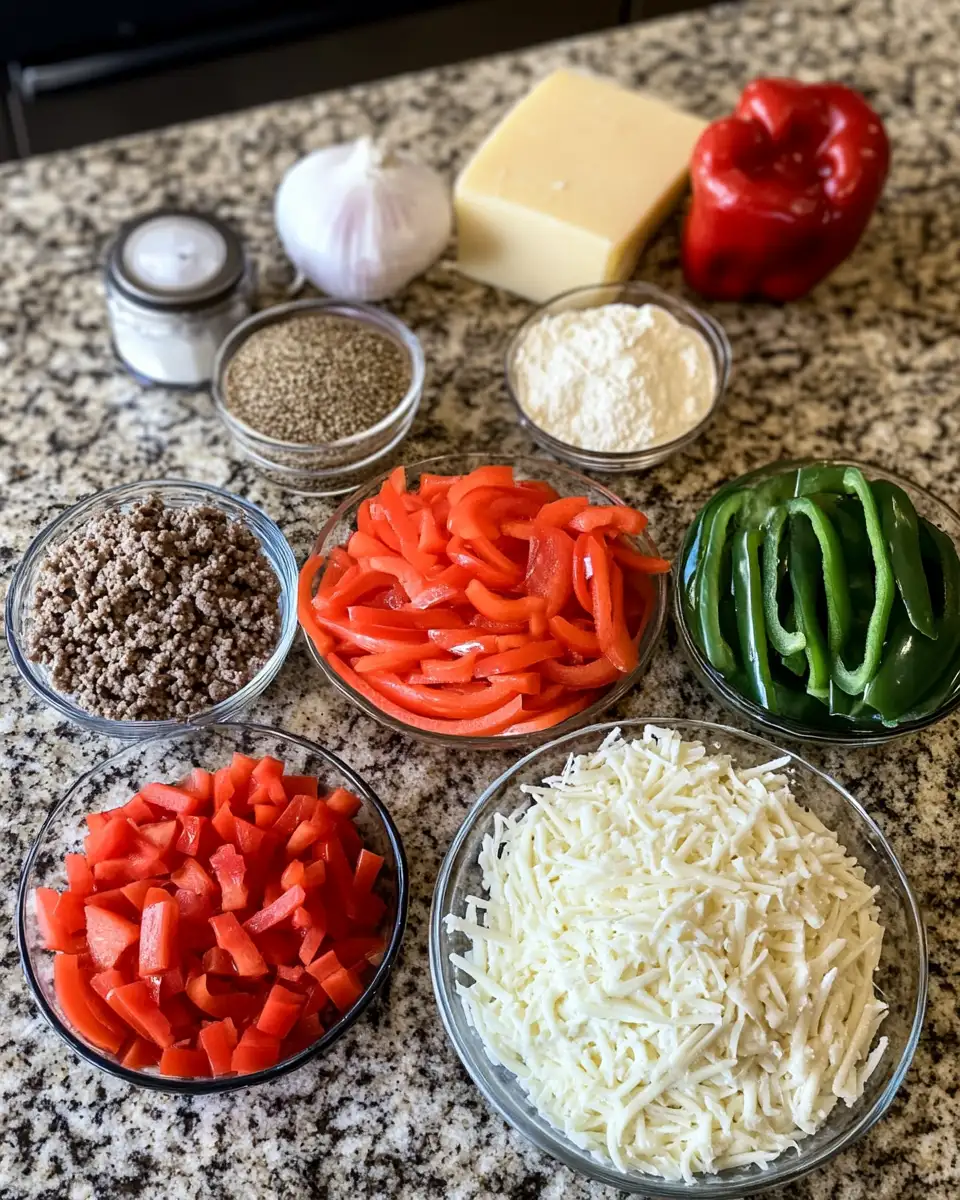 Indulge in a Cheesy Low Carb Philly Cheesesteak Casserole Delight 4 Ingredients for Indulge in a Cheesy Low Carb Philly Cheesesteak Casserole Delight