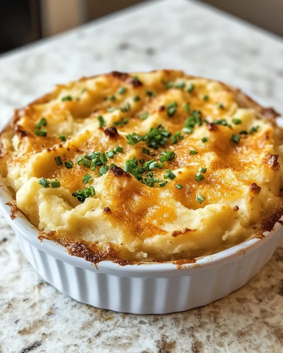 Cowboy Mashed Potato Casserole Delight 6 Final dish for Saddle Up for Flavor: Cowboy Mashed Potato Casserole Delight