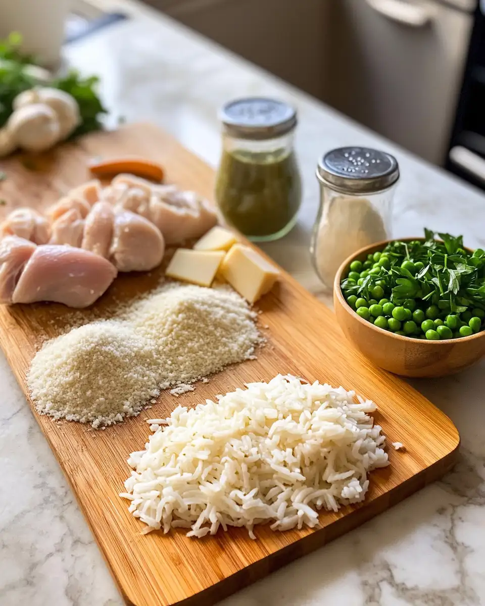 Ingredients for Irresistibly Creamy Chicken and Rice: Your New Comfort Food Favorite
