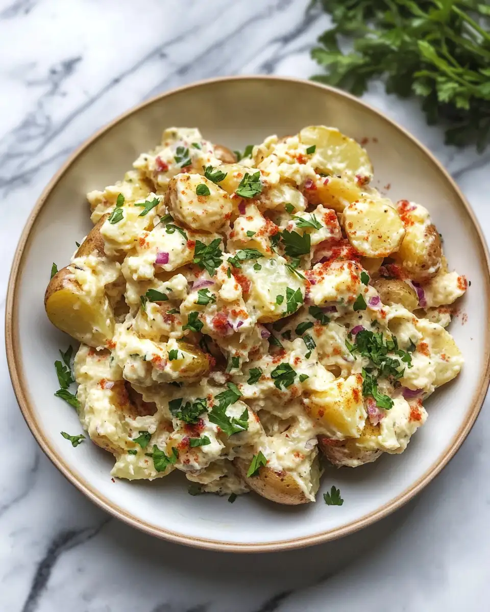 Crispy Smashed Potato Salad: Your New Go-To Side Dish 6 Final dish - Crispy Smashed Potato Salad: Your New Go-To Side Dish