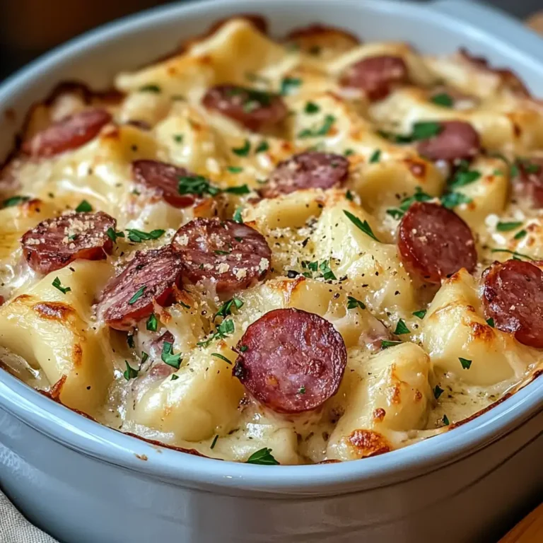 Hearty and Delicious: Crockpot Pierogi Casserole with Kielbasa Magic 5 Hearty and Delicious: Crockpot Pierogi Casserole with Kielbasa Magic - Featured Image