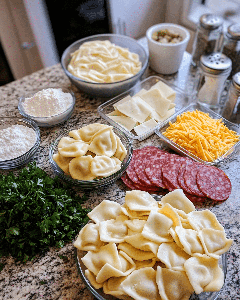 Hearty and Delicious: Crockpot Pierogi Casserole with Kielbasa Magic 4 Ingredients for Hearty and Delicious: Crockpot Pierogi Casserole with Kielbasa Magic