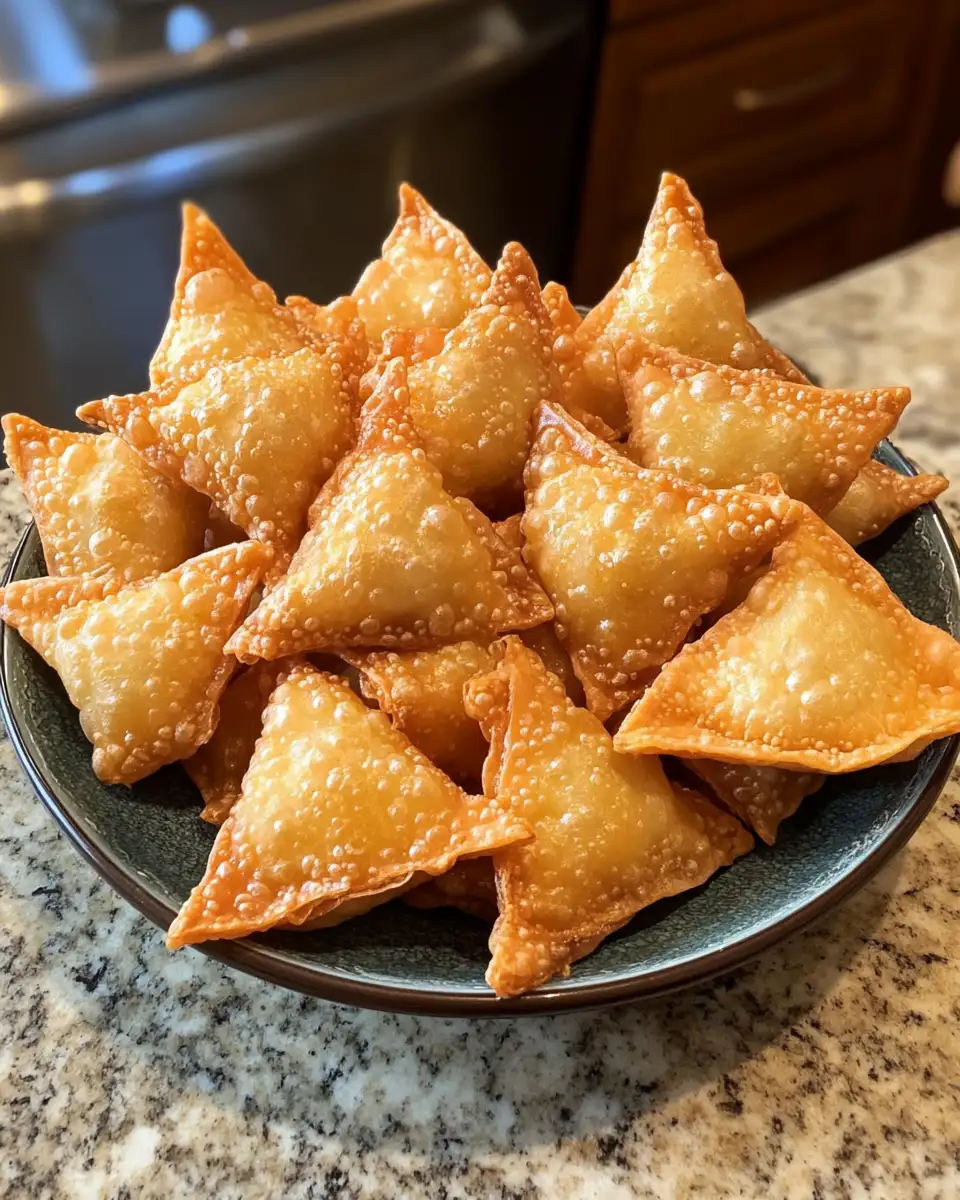 Irresistible Deep Fried Strawberry Cheesecake Stuffed Wonton Bites Delight 4 Ingredients for Irresistible Deep Fried Strawberry Cheesecake Stuffed Wonton Bites Delight