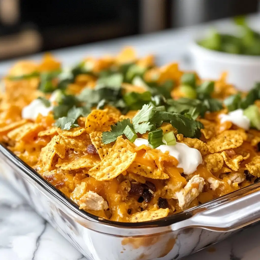 Ultimate Dorito Casserole Recipe: Cheesy Chicken Delight - Featured Image