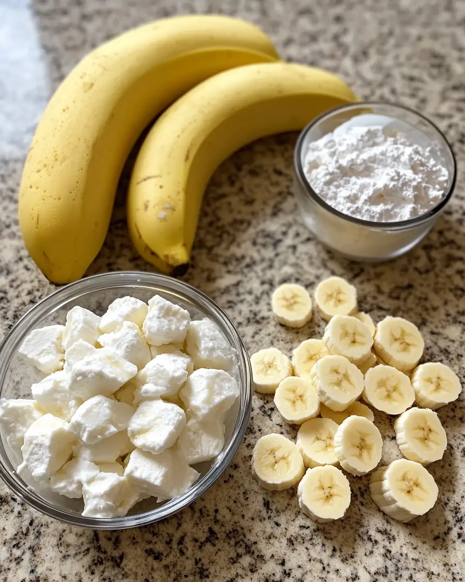 Whip Up Happiness with Easy Banana Pudding Fluff Salad 4 Ingredients for Whip Up Happiness with Easy Banana Pudding Fluff Salad