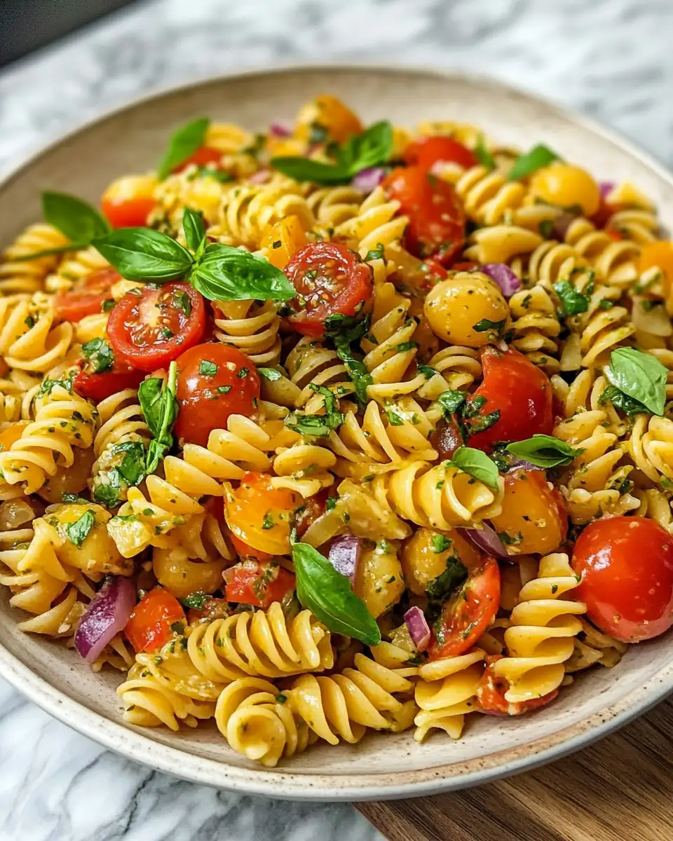 Effortless Elegance: Crafting the Perfect Easy Italian Pasta Salad 6 Final dish - Effortless Elegance: Crafting the Perfect Easy Italian Pasta Salad