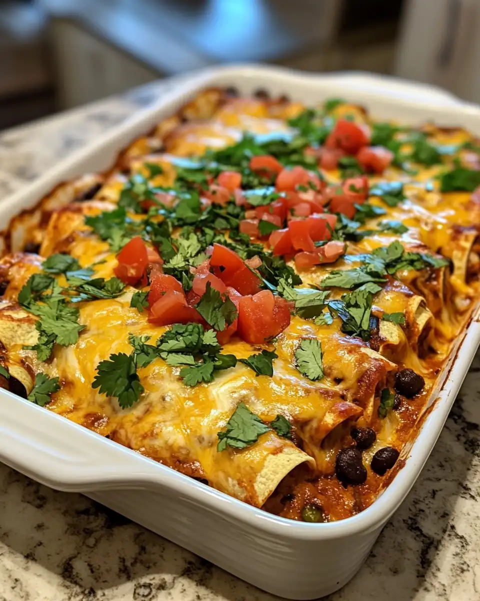 Sizzling Enchilada Casserole Beef Recipe: A Fiesta of Flavors 5 Final dish for Sizzling Enchilada Casserole Beef Recipe: A Fiesta of Flavors