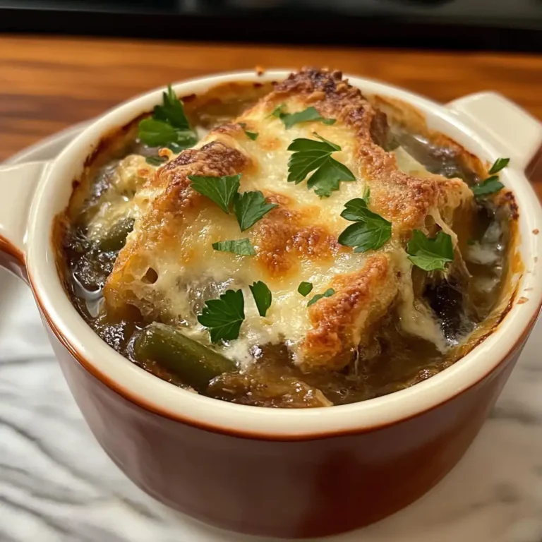 Fusion Comfort: French Onion Soup Meets Green Bean Casserole 5 Fusion Comfort: French Onion Soup Meets Green Bean Casserole - Featured Image