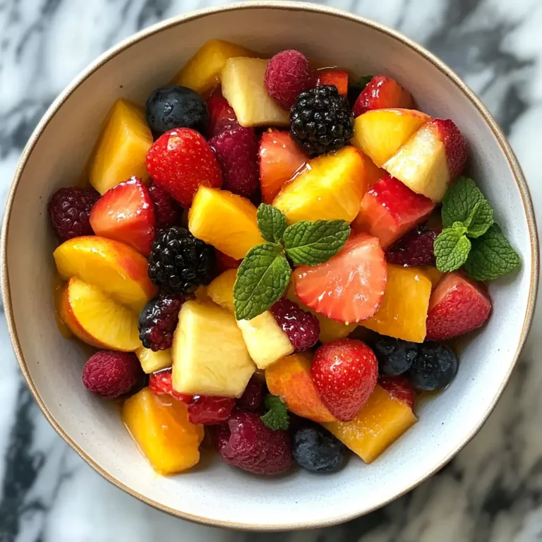 Sweet Symphony: Fresh Fruit Salad with Honey 5 Sweet Symphony: Fresh Fruit Salad with Honey - Featured Image