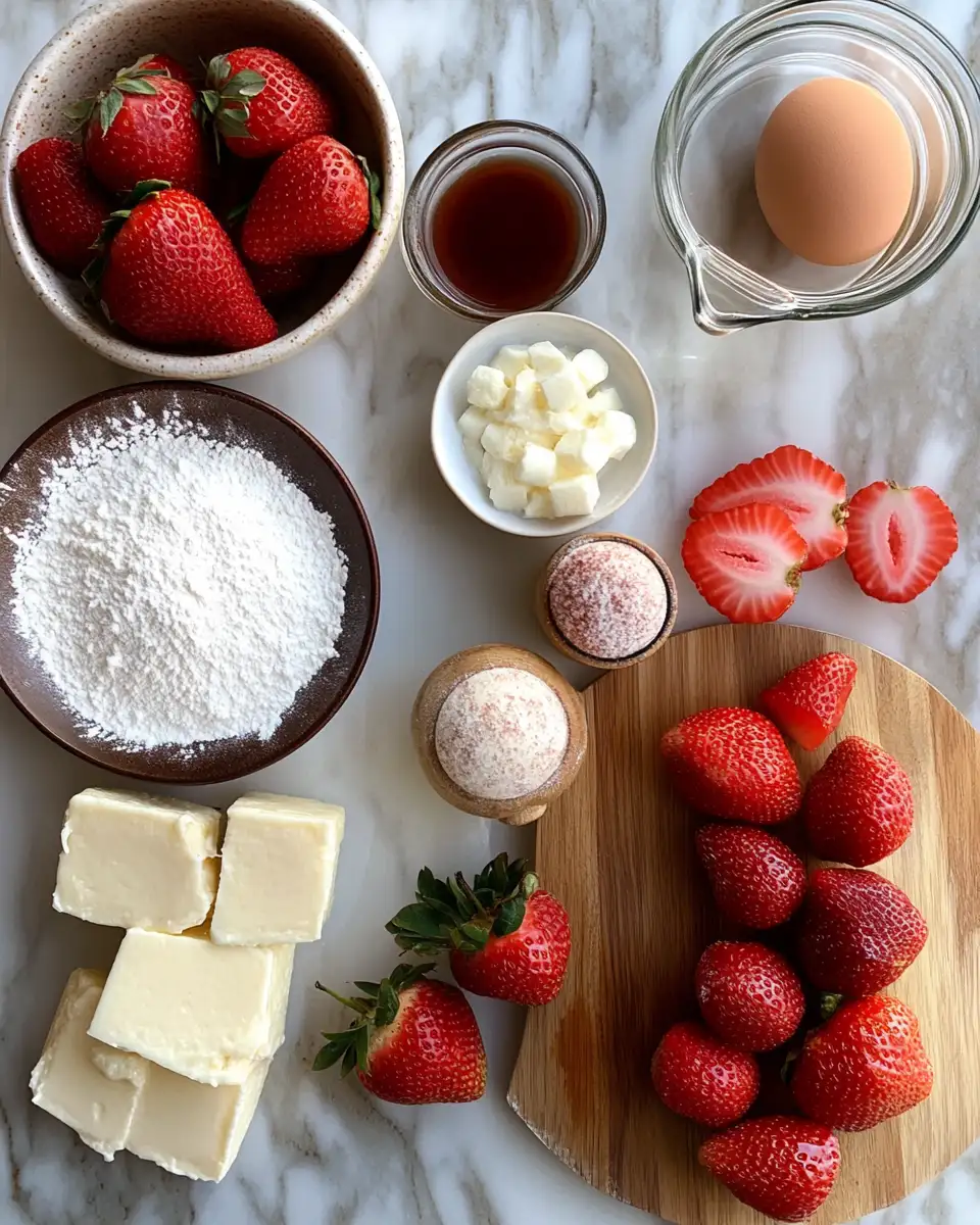 Indulge in Irresistible Fried Strawberry Cheesecake Sandwiches 4 Ingredients for Indulge in Irresistible Fried Strawberry Cheesecake Sandwiches