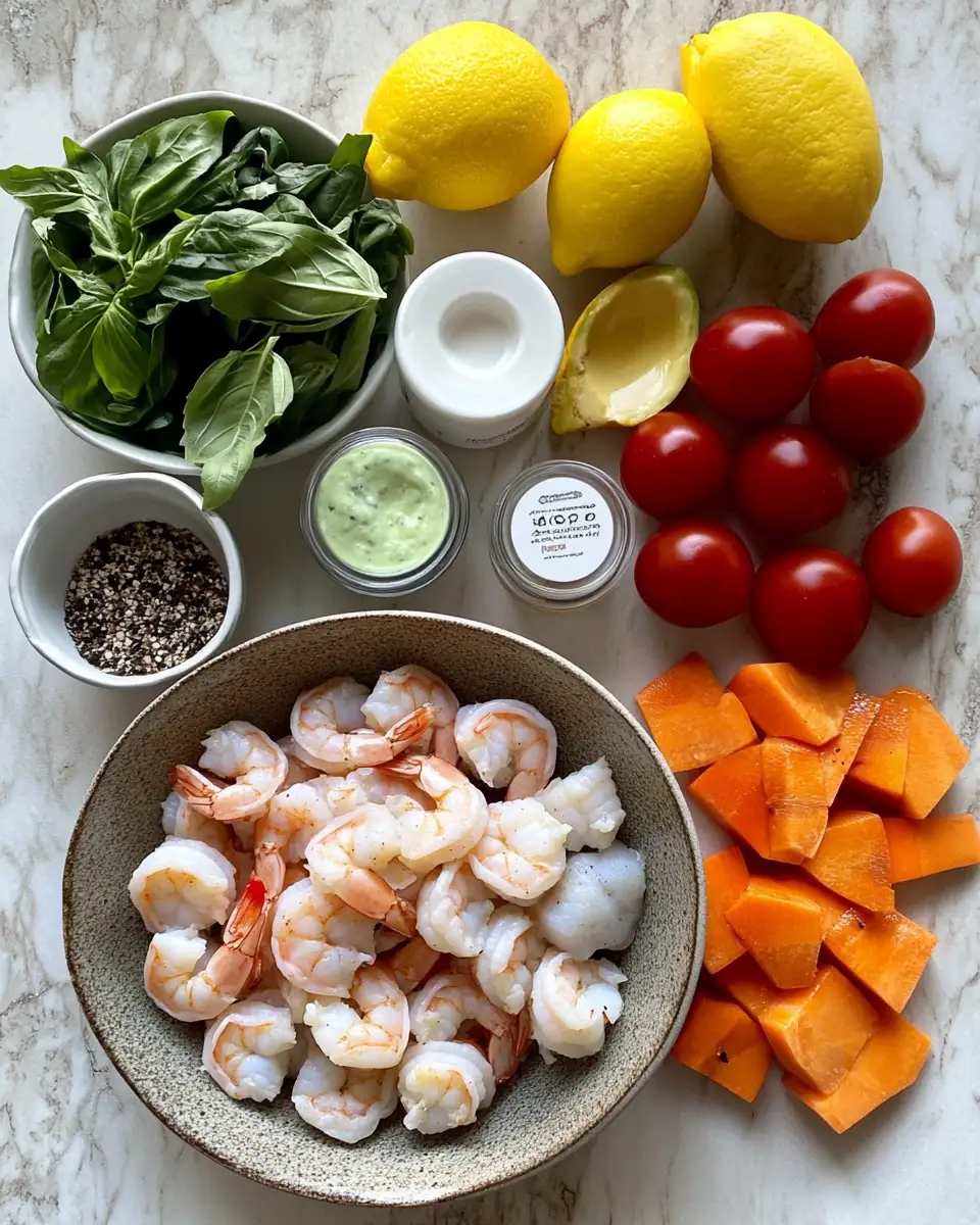 Savor the Summer: Grilled Shrimp Bowl with Creamy Avocado Delight 4 Ingredients for Savor the Summer: Grilled Shrimp Bowl with Creamy Avocado Delight