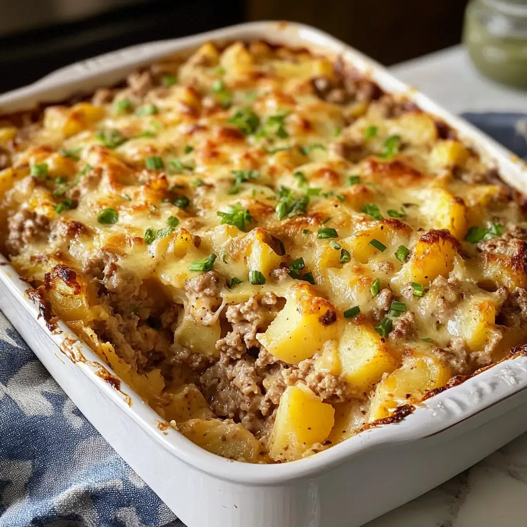 Ultimate Comfort: Hamburger Potato Casserole Without Soup - Featured Image