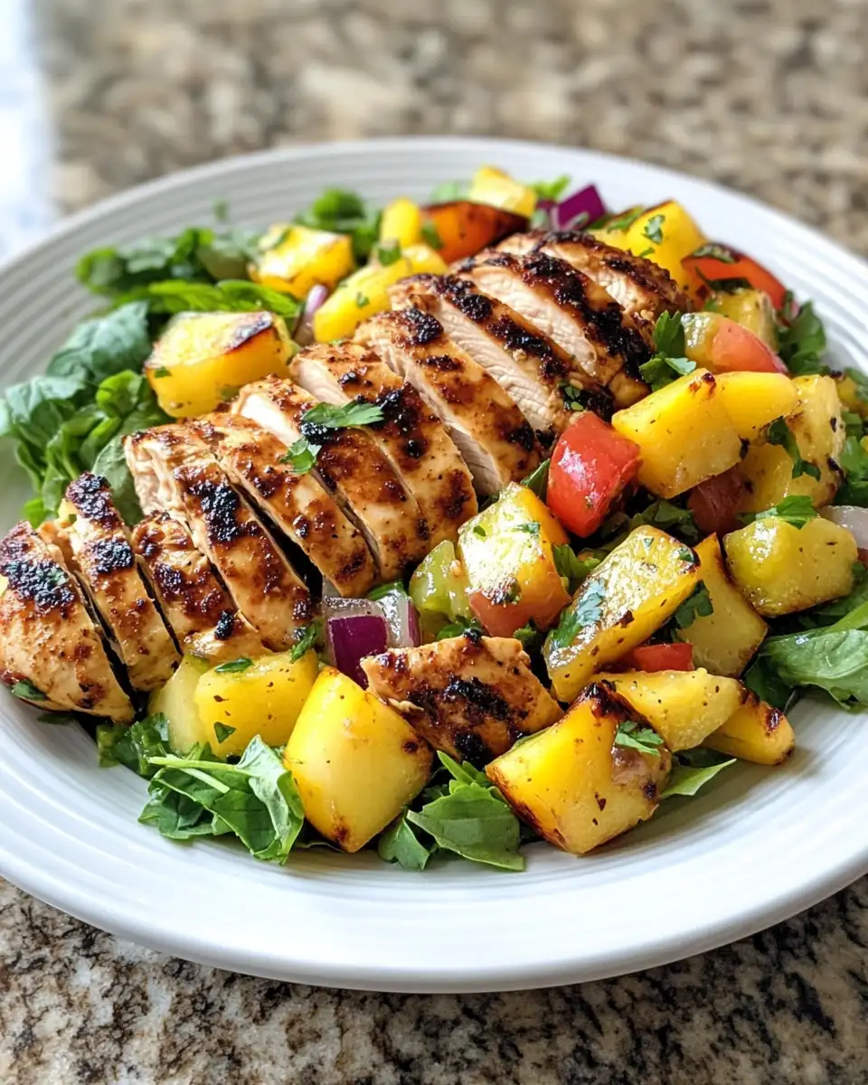 Tropical Flavor Fusion: Discover the Ultimate Hawaiian Chicken Salad 6 Final dish - Tropical Flavor Fusion: Discover the Ultimate Hawaiian Chicken Salad