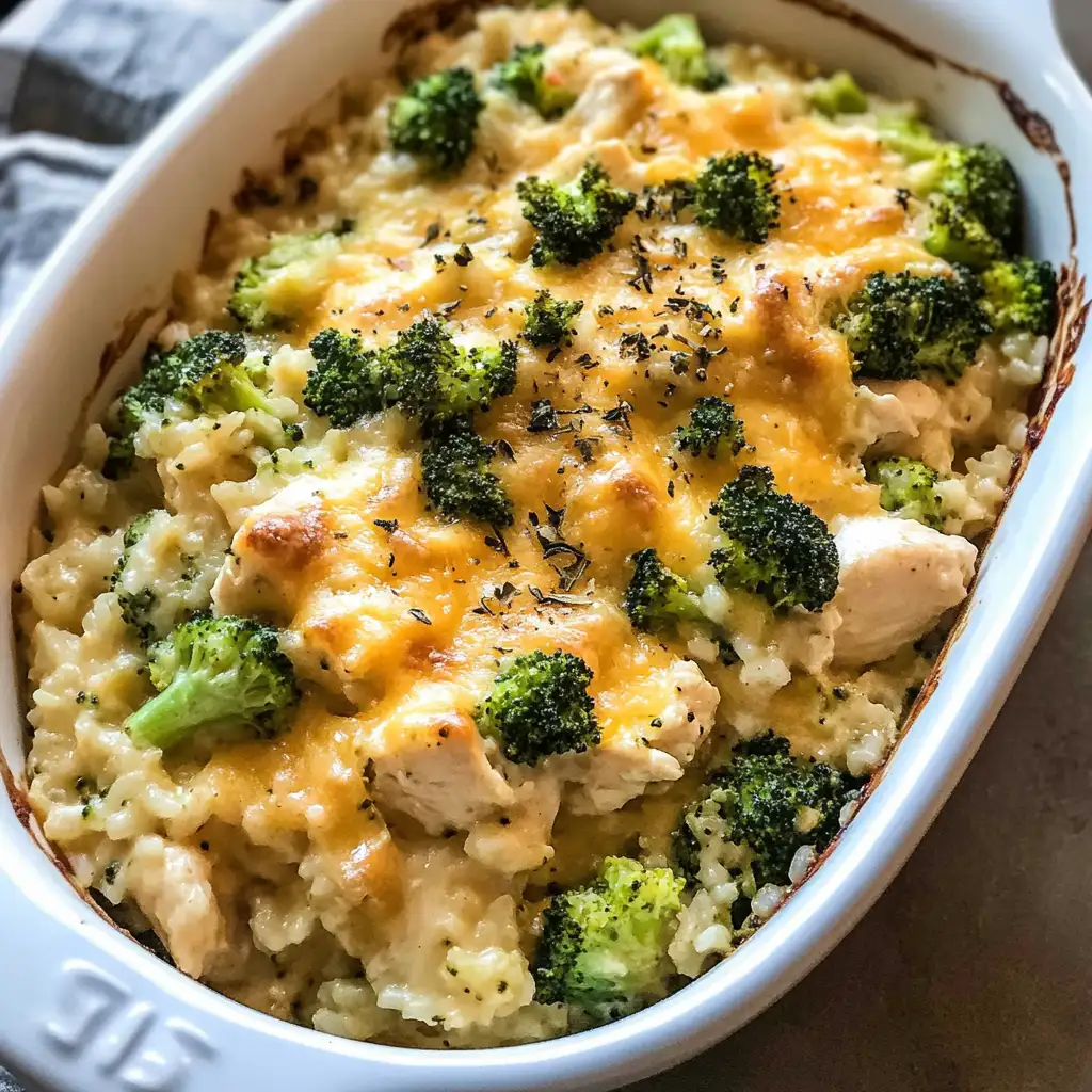 Savor the Flavor: Guilt-Free Chicken Broccoli Rice Casserole Delight - Featured Image