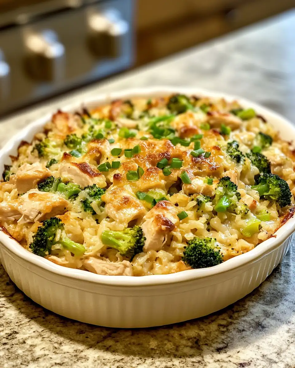 Savor the Flavor: Guilt-Free Chicken Broccoli Rice Casserole Delight 6 Final dish - Savor the Flavor: Guilt-Free Chicken Broccoli Rice Casserole Delight