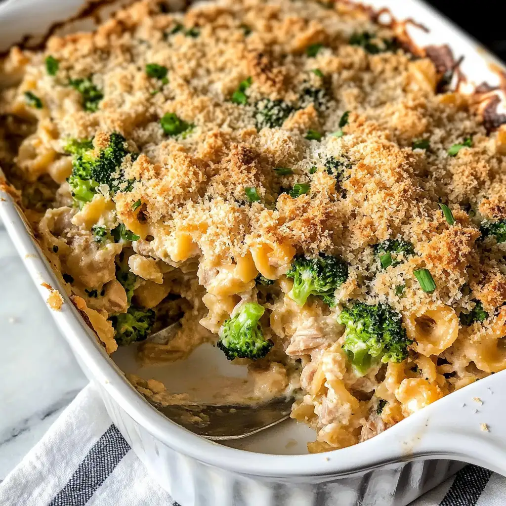 Wholesome Comfort: Dive into Our Healthy Tuna Broccoli Casserole - Featured Image