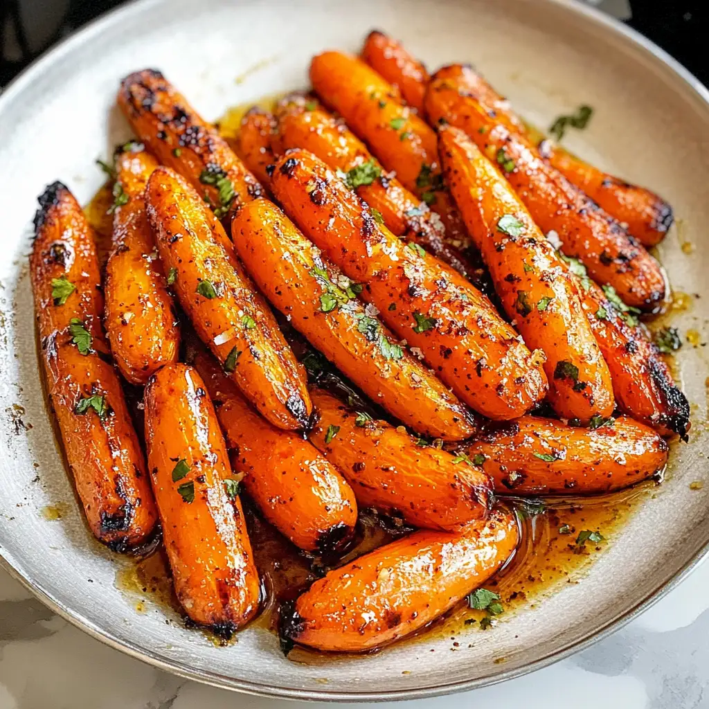 Glazed Perfection: Honey Garlic Butter Roasted Carrots That Will Steal the Show - Featured Image