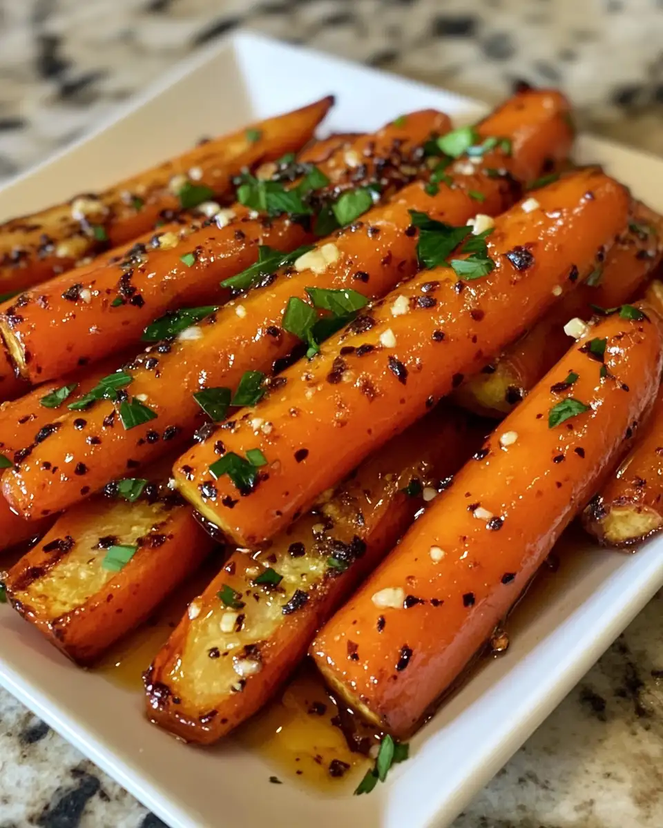 Glazed Perfection: Honey Garlic Butter Roasted Carrots That Will Steal the Show 6 Final dish - Glazed Perfection: Honey Garlic Butter Roasted Carrots That Will Steal the Show