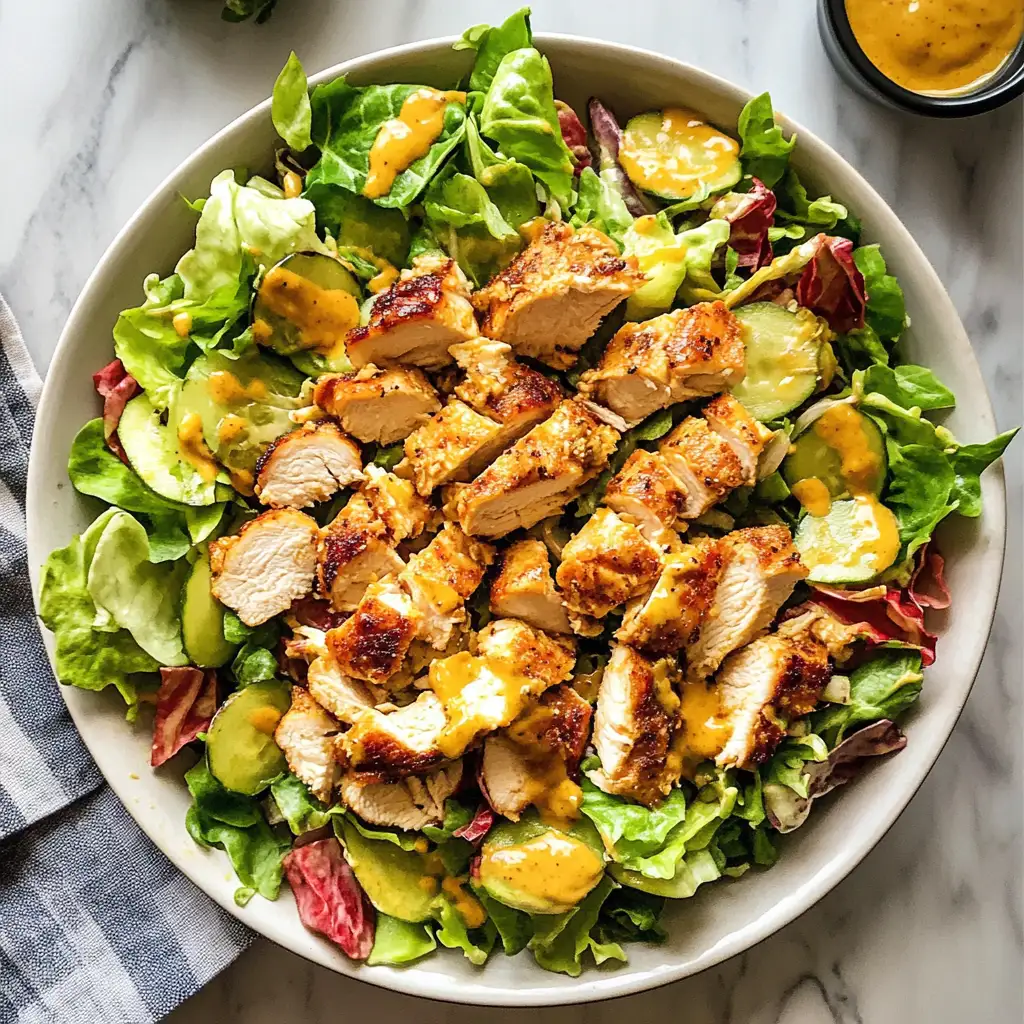 Zesty and Sweet: Transform Your Lunch with Honey Mustard Chicken Salad - Featured Image