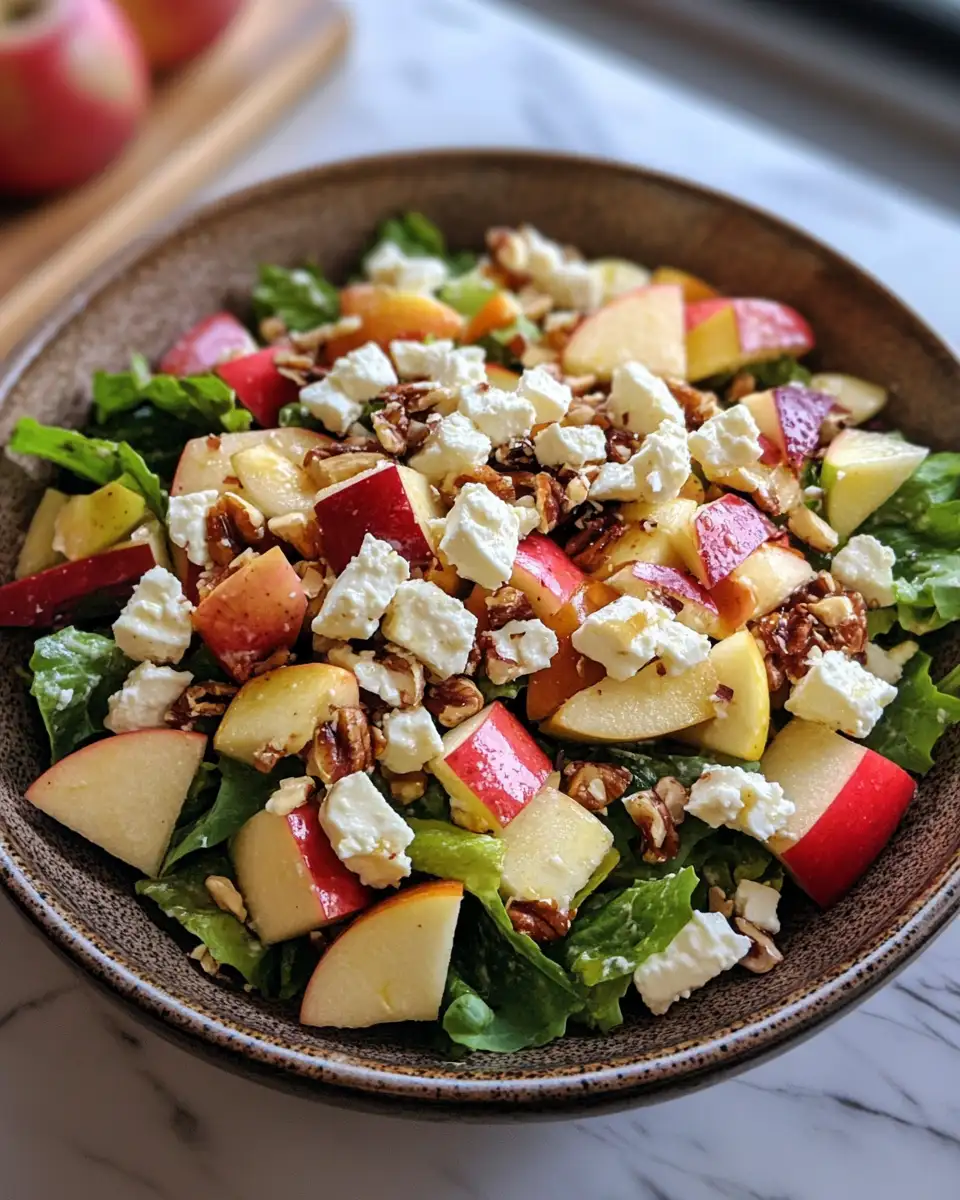 Crisp Meets Creamy: Elevate Your Salad Game with Honeycrisp Apple and Feta 6 Final dish - Crisp Meets Creamy: Elevate Your Salad Game with Honeycrisp Apple and Feta
