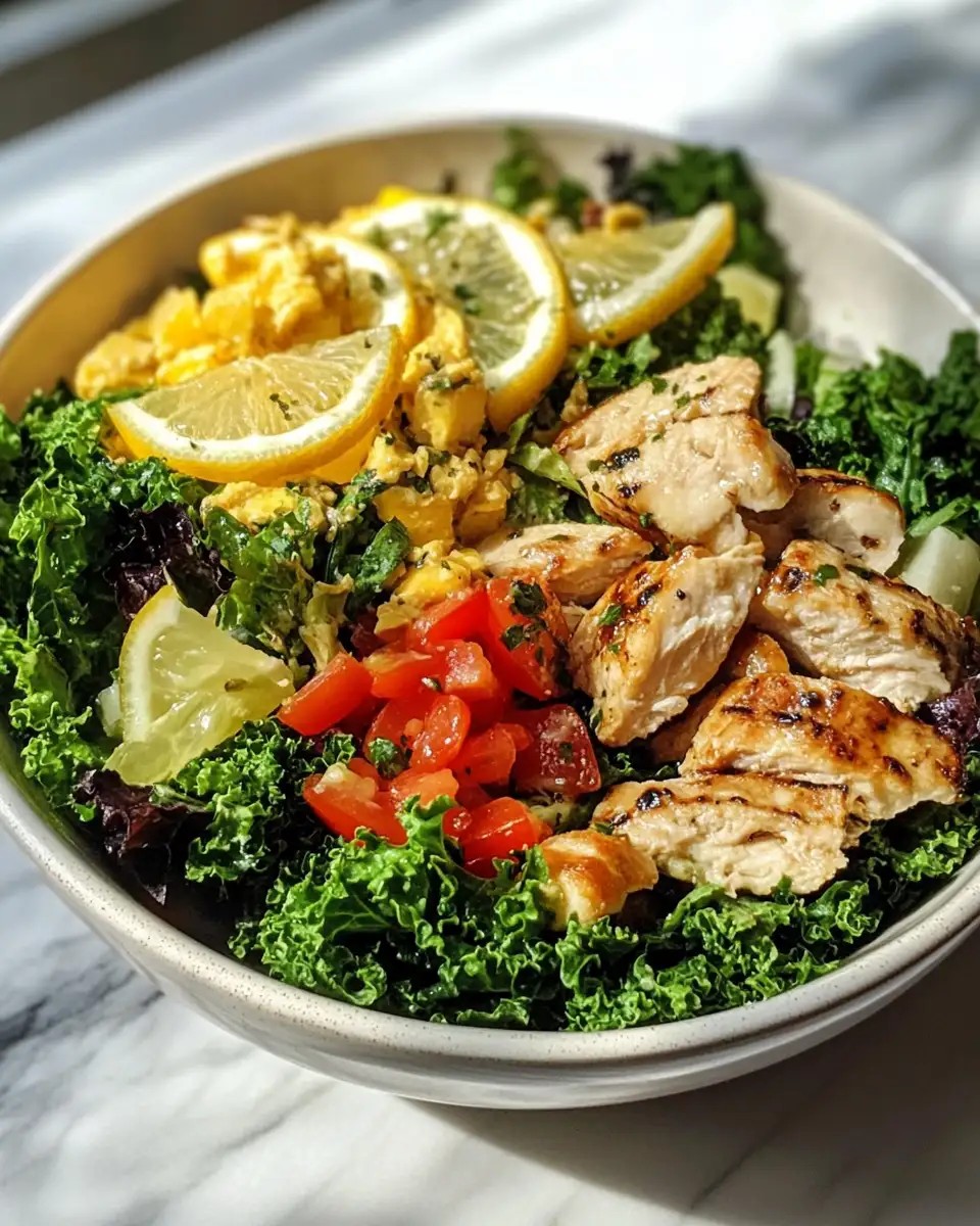 Zesty Perfection: Elevate Your Salads with Lemon Dijon Vinaigrette Dressing 6 Final dish - Zesty Perfection: Elevate Your Salads with Lemon Dijon Vinaigrette Dressing