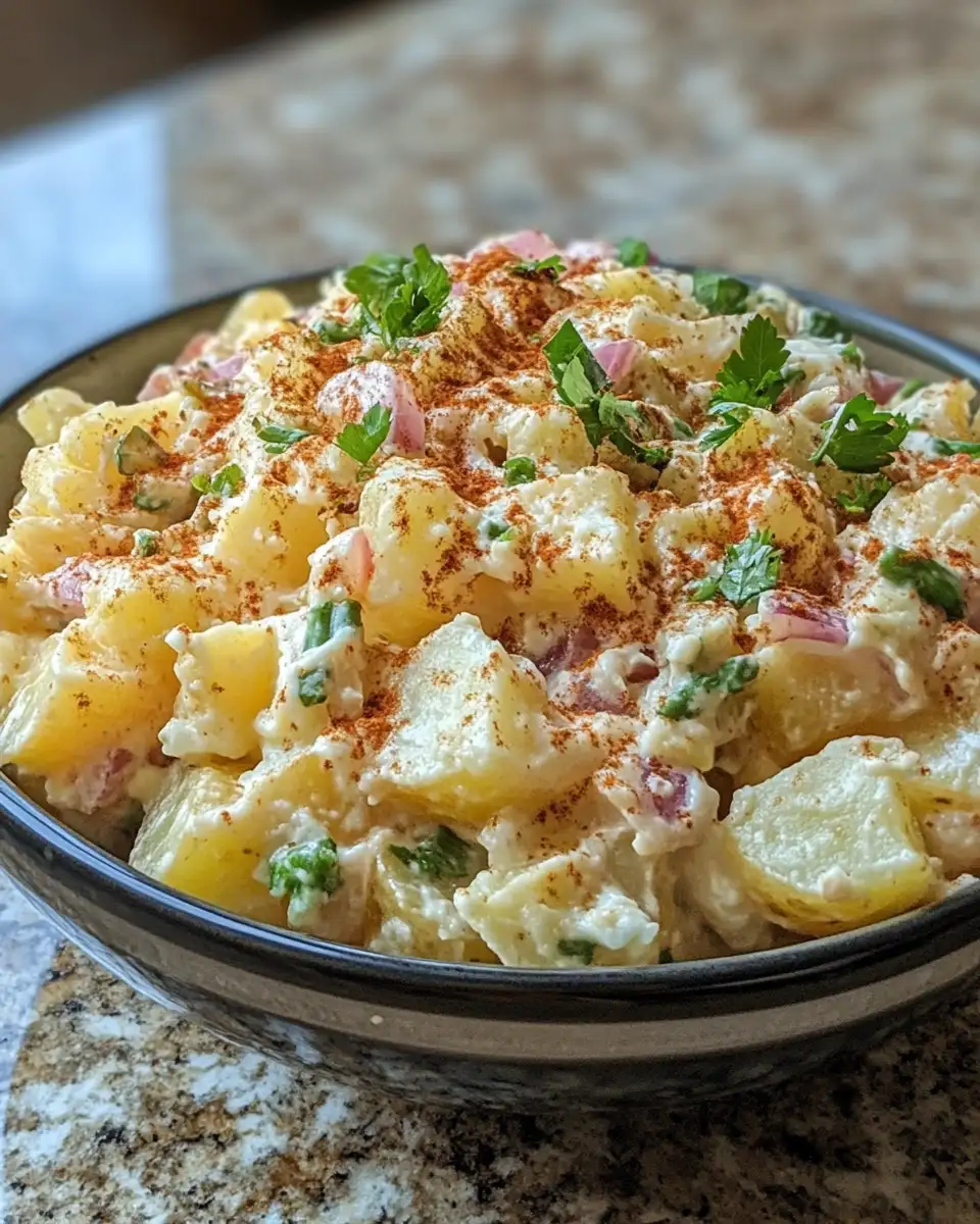 Ultimate Loaded Potato Salad: A Flavor Explosion in Every Bite 6 Final dish - Ultimate Loaded Potato Salad: A Flavor Explosion in Every Bite