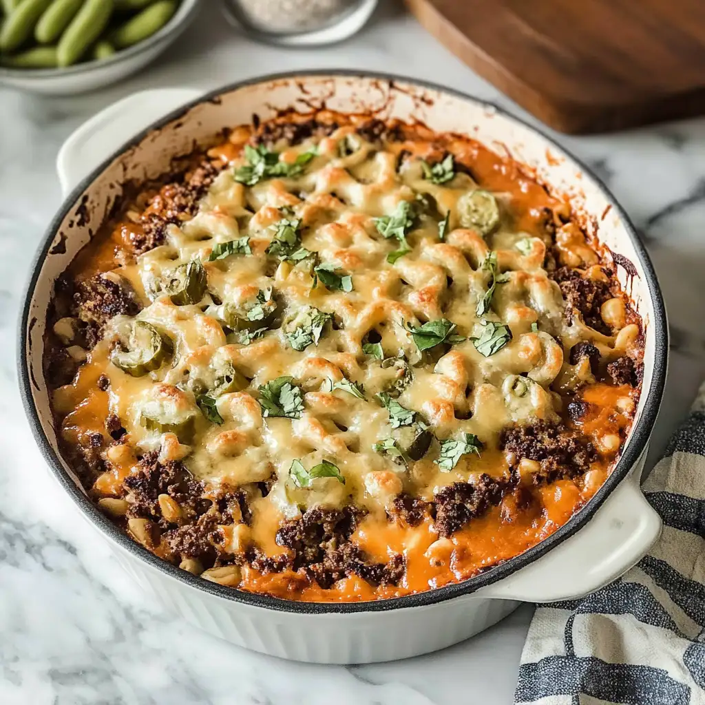 Satisfy Your Cravings with a Low Carb Big Mac Casserole Twist - Featured Image