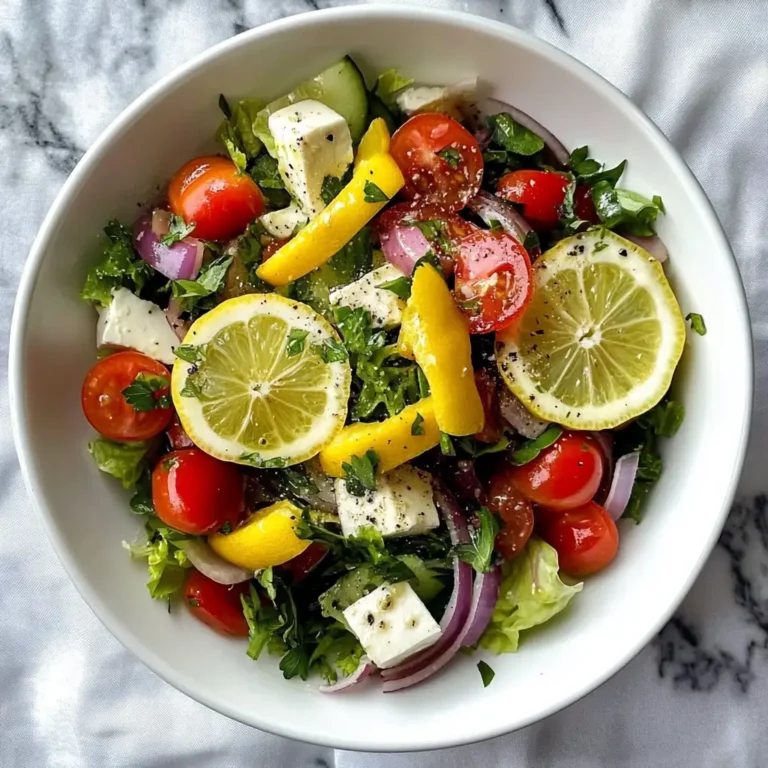 Zesty Mediterranean Lemon Vinaigrette: Elevate Your Salad Game 5 Zesty Mediterranean Lemon Vinaigrette: Elevate Your Salad Game - Featured Image