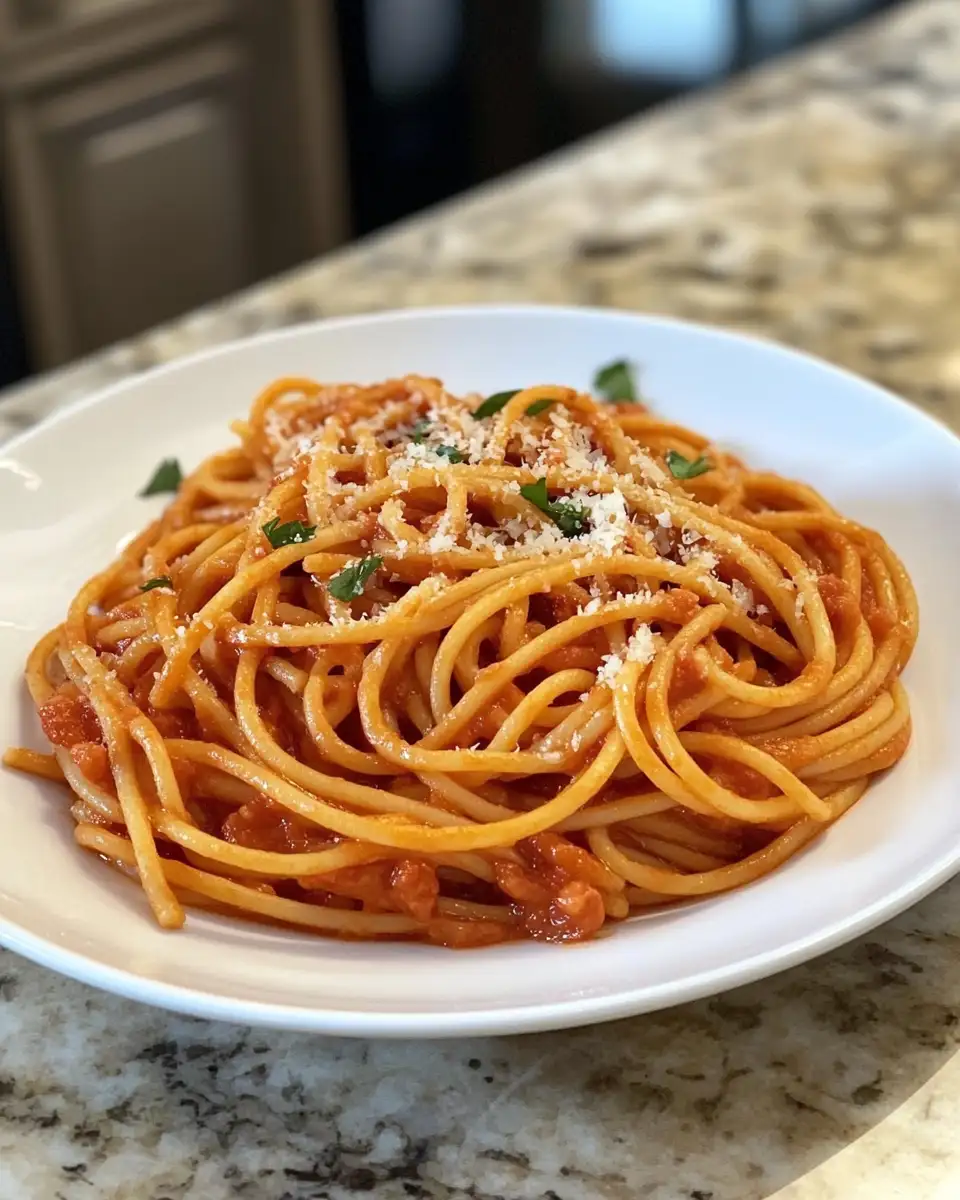 Meghan Markle's One Pot Spaghetti: A Royal Twist on a Classic Dish 6 Final dish - Meghan Markle's One Pot Spaghetti: A Royal Twist on a Classic Dish