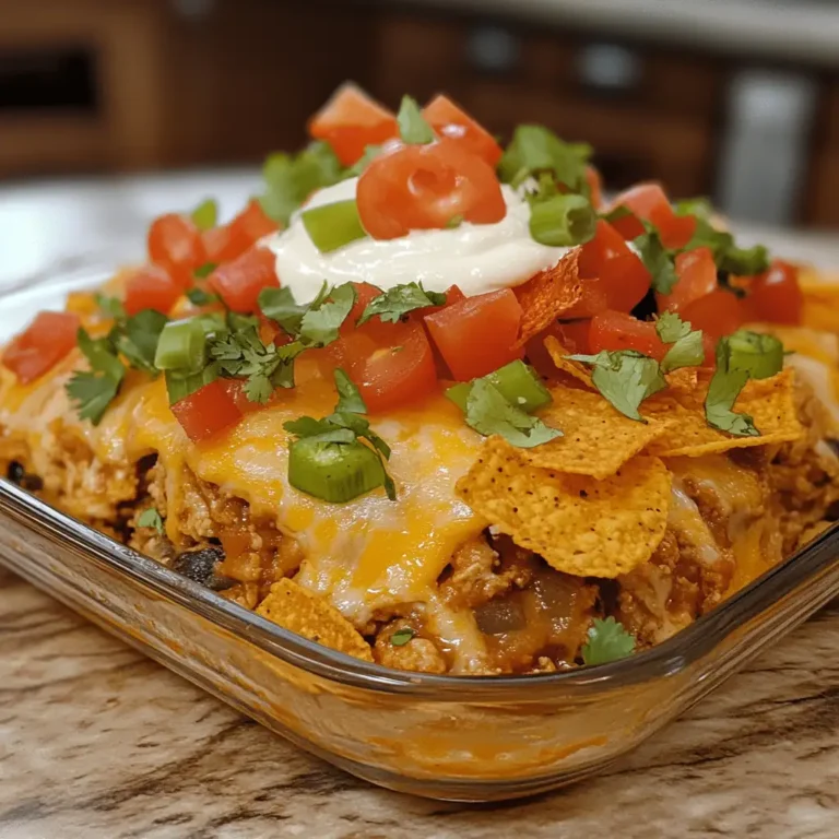 Fiesta in a Dish: Mexican Casserole with Doritos and Chicken 5 Fiesta in a Dish: Mexican Casserole with Doritos and Chicken - Featured Image