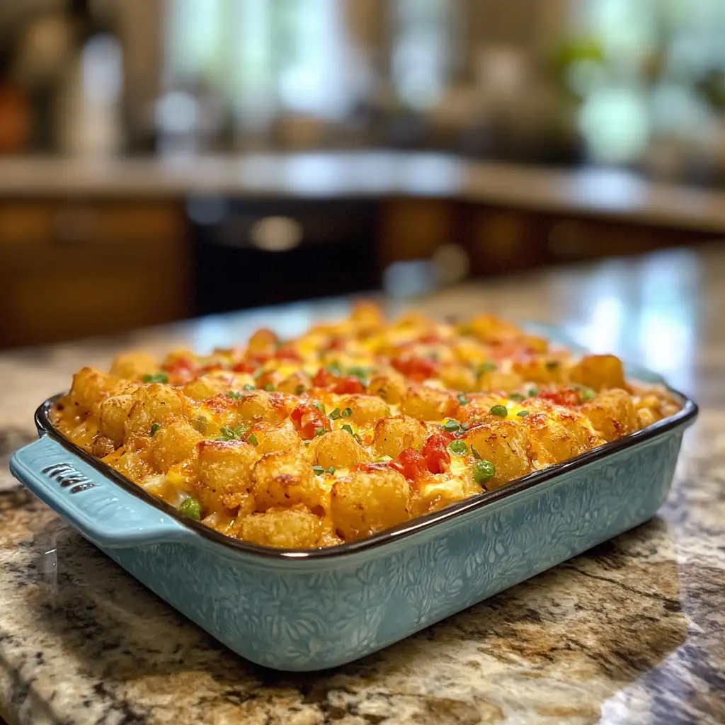 Photo of featured for Savor the Classic: Pioneer Woman's Original Tater Tot Casserole Recipe