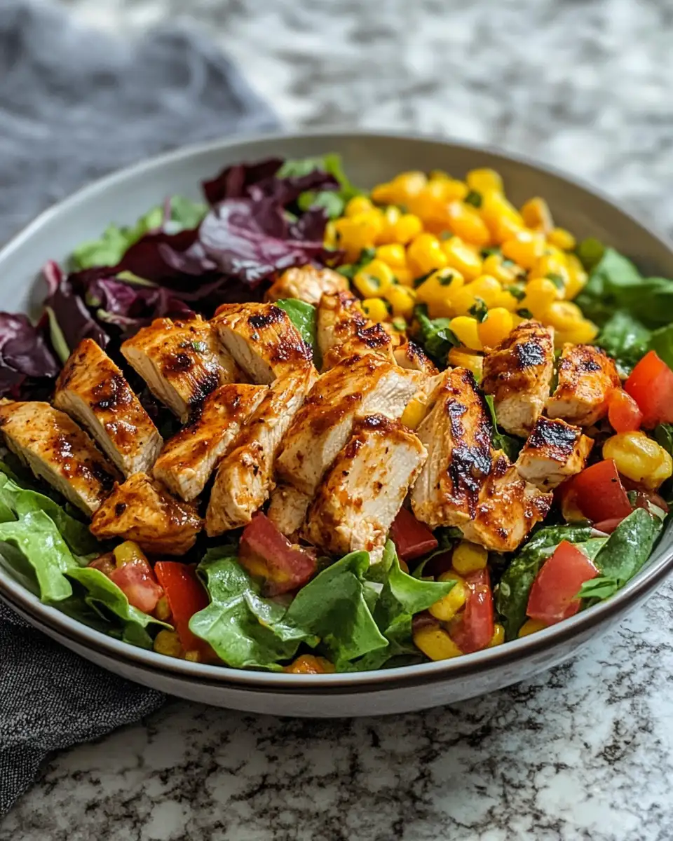 Zesty and Quick Southwest Chicken Salad Delight 6 Final dish - Zesty and Quick Southwest Chicken Salad Delight