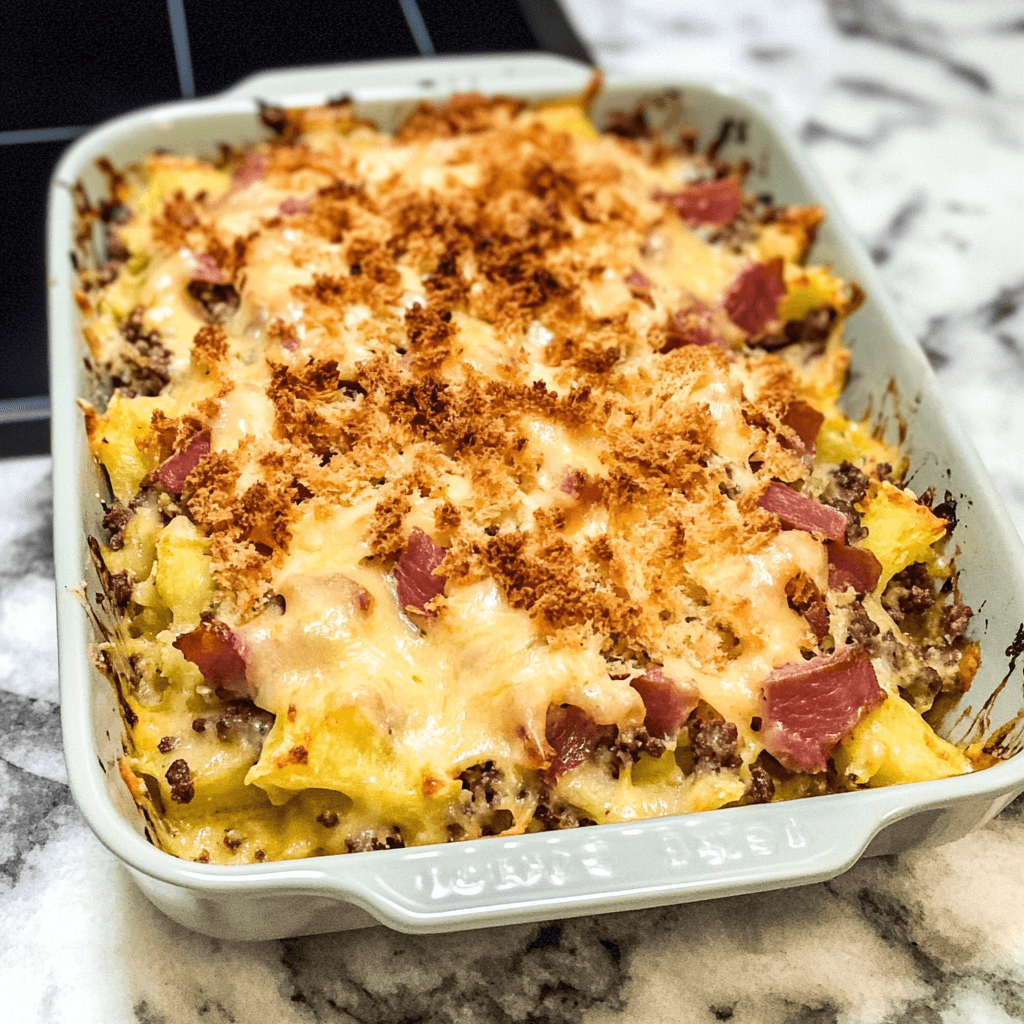 Keto Reuben Casserole: A Low-Carb Twist on a Classic Favorite - Featured Image