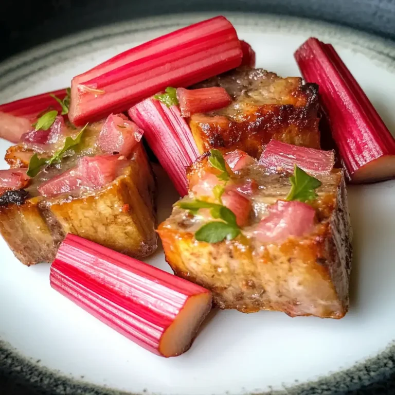 Savory Rhubarb Recipes: A Delicious Twist on Your Favorite Dishes 5 Savory Rhubarb Recipes: A Delicious Twist on Your Favorite Dishes - Featured Image