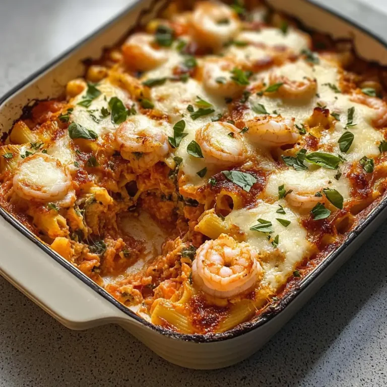 Irresistible Shrimp and Pasta Casserole: A Comfort Food Classic 5 Photo of featured for Irresistible Shrimp and Pasta Casserole: A Comfort Food Classic
