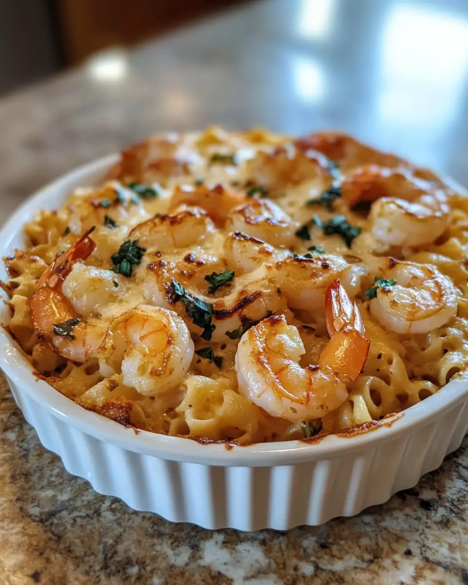 Irresistible Shrimp and Pasta Casserole: A Comfort Food Classic 6 Final dish for Irresistible Shrimp and Pasta Casserole: A Comfort Food Classic