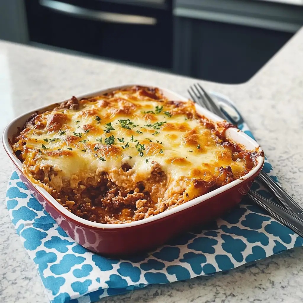 Savor the South: Irresistible Ground Beef Casserole Delight - Featured Image