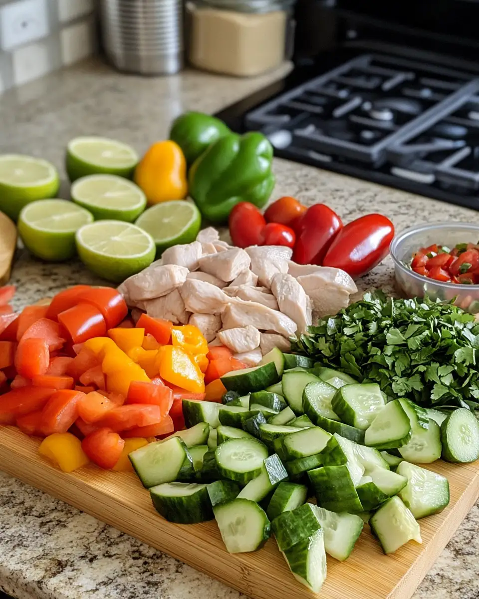 Spice Up Your Meal Prep with Southwest Chicken Salad Sensation 4 Ingredients for Spice Up Your Meal Prep with Southwest Chicken Salad Sensation