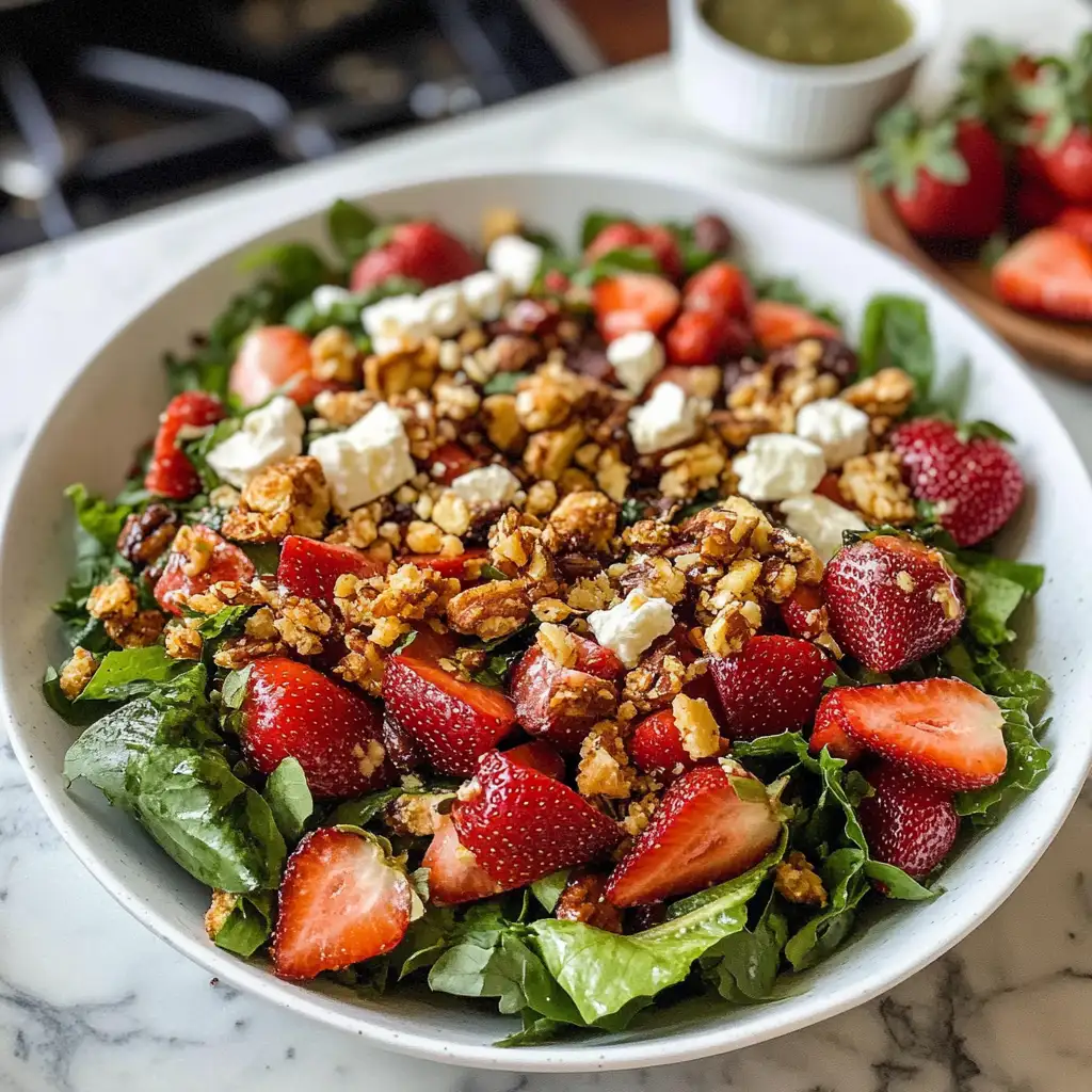 Discover the Ultimate Strawberry Crunch Salad Sensation - Featured Image