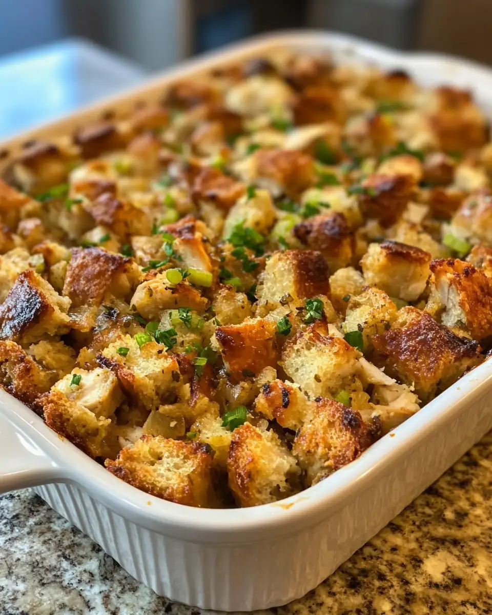 Hearty Comfort: Unveiling the Ultimate Stuffing and Chicken Casserole 6 Final dish - Hearty Comfort: Unveiling the Ultimate Stuffing and Chicken Casserole