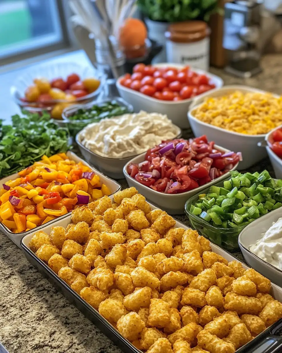 Saddle Up Your Taste Buds with Irresistible Tater Tot Cowboy Casserole 4 Ingredients for Saddle Up Your Taste Buds with Irresistible Tater Tot Cowboy Casserole